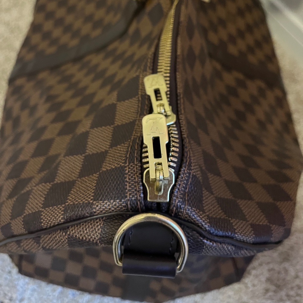 Louis Vuitton Brown Damier Canvas Travel Duffle - Picture 8 of 9